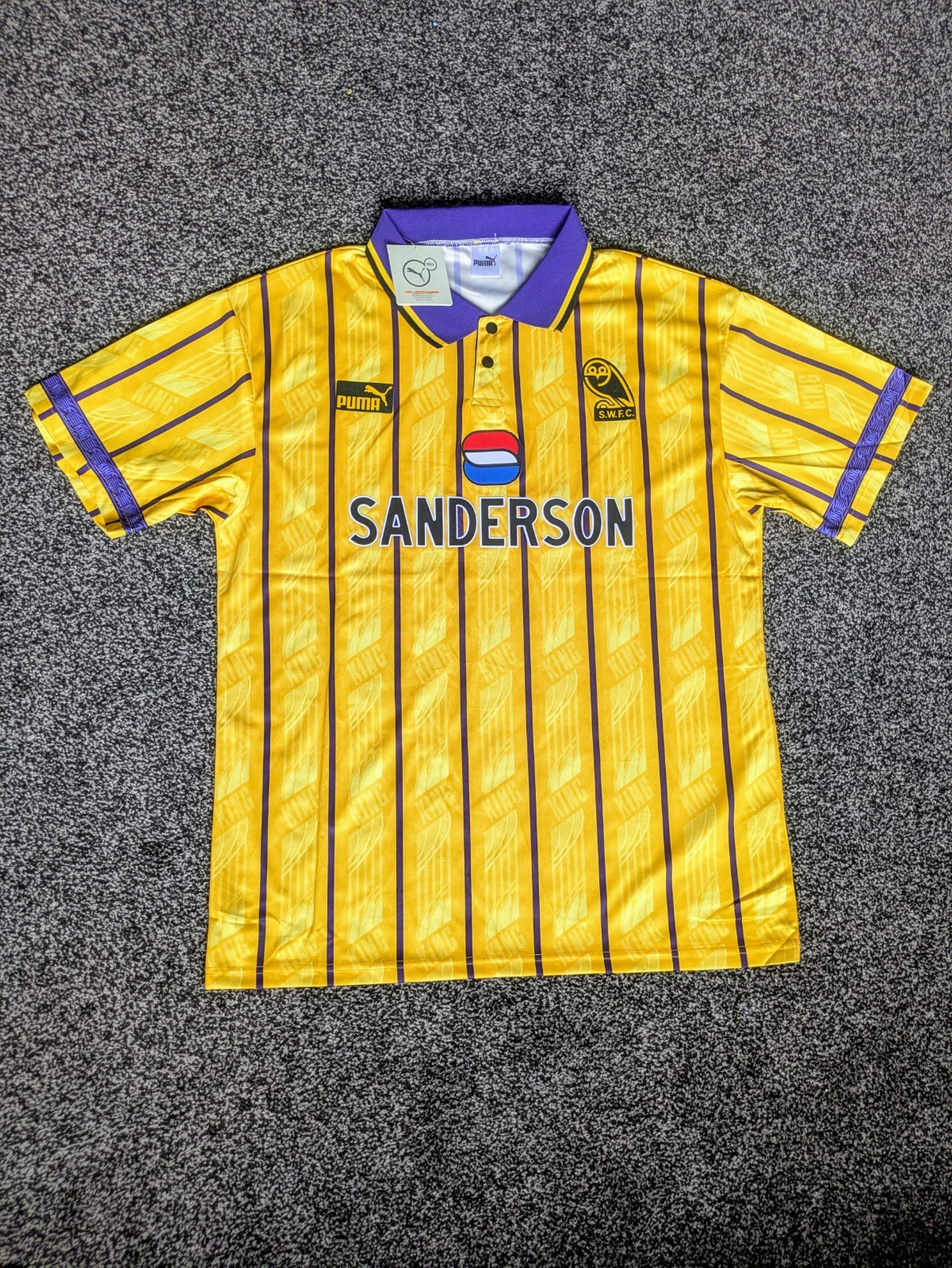 Sheffield Wednesday 1994-95 Away  Shirt XL for sale on Ebay