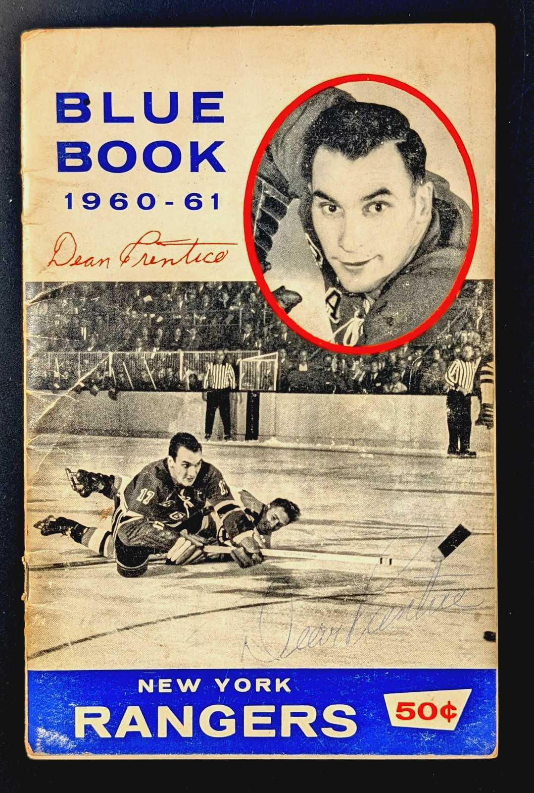 Multi Signed (25+) 1960-61 NY Rangers Blue Book Gadsby Howell HOF AUTO JSA LOA for sale on Ebay