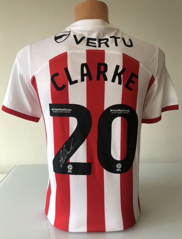Signed Jack Clarke Sunderland 2023/24 Shirt PROOF for sale on Ebay