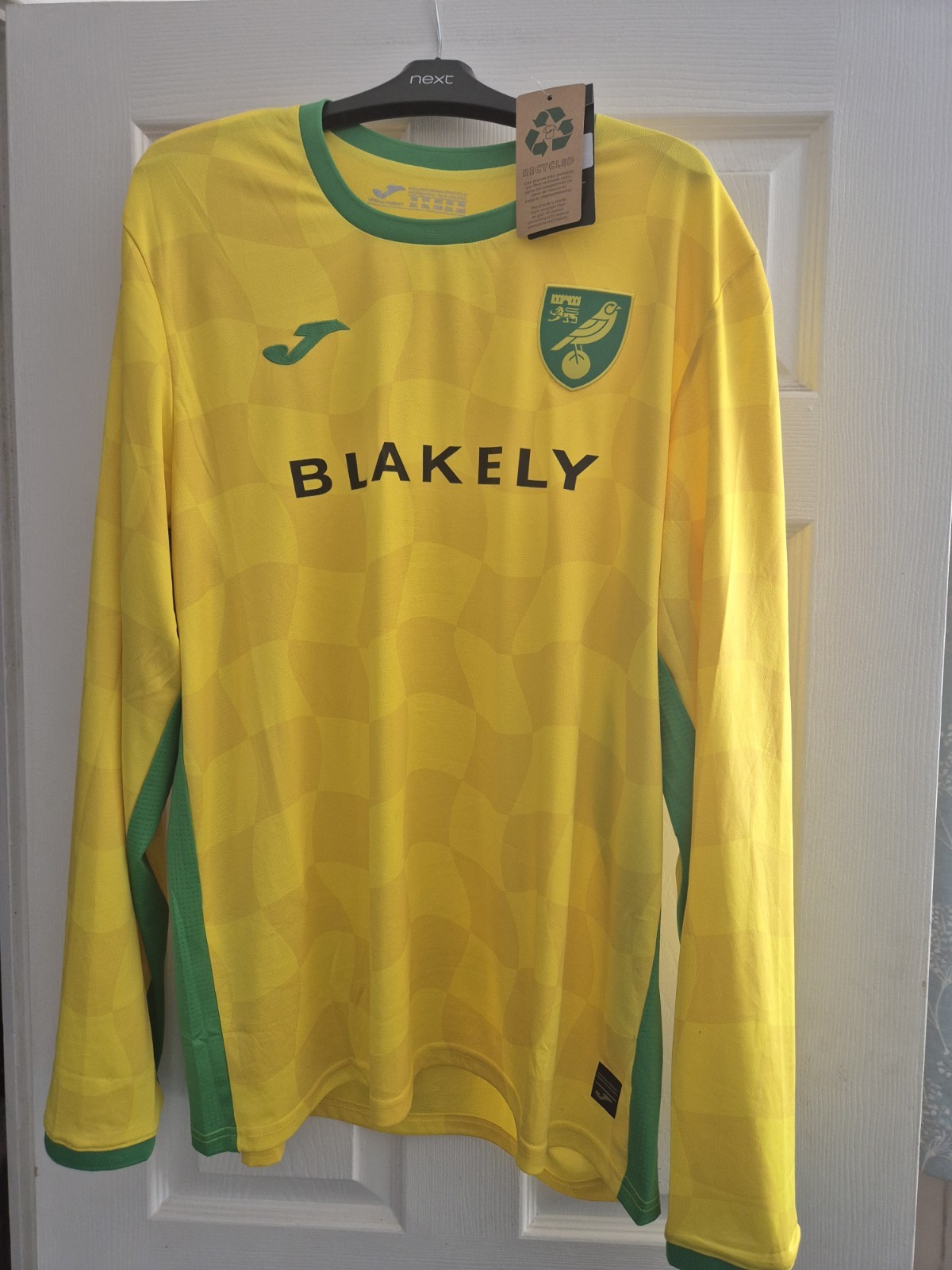 Norwich City Joma 2024-25 Home Shirt - XXL - BNWT for sale on Ebay