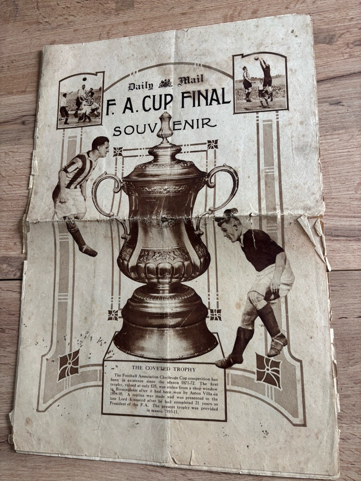 1931 FA CUP FINAL BIRMINGHAM CITY V WEST BROMWICH ALBION DAILY MAIL PROGRAMME  for sale on Ebay