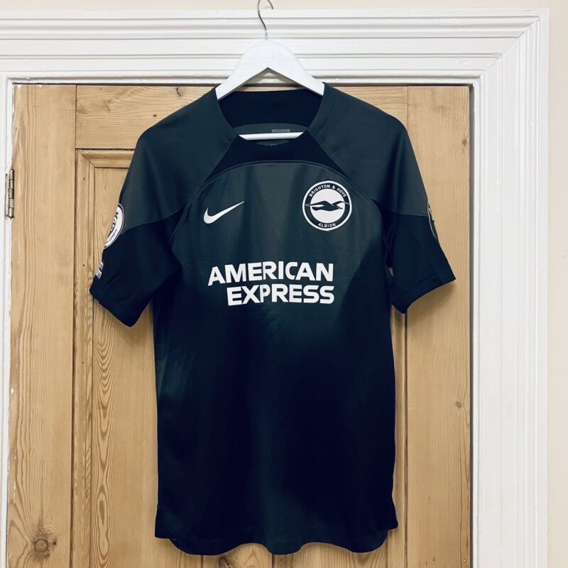 Brighton & Hove Albion 2022/23 Match Worn /signed Jason Steele GK shirt #23 for sale on Ebay