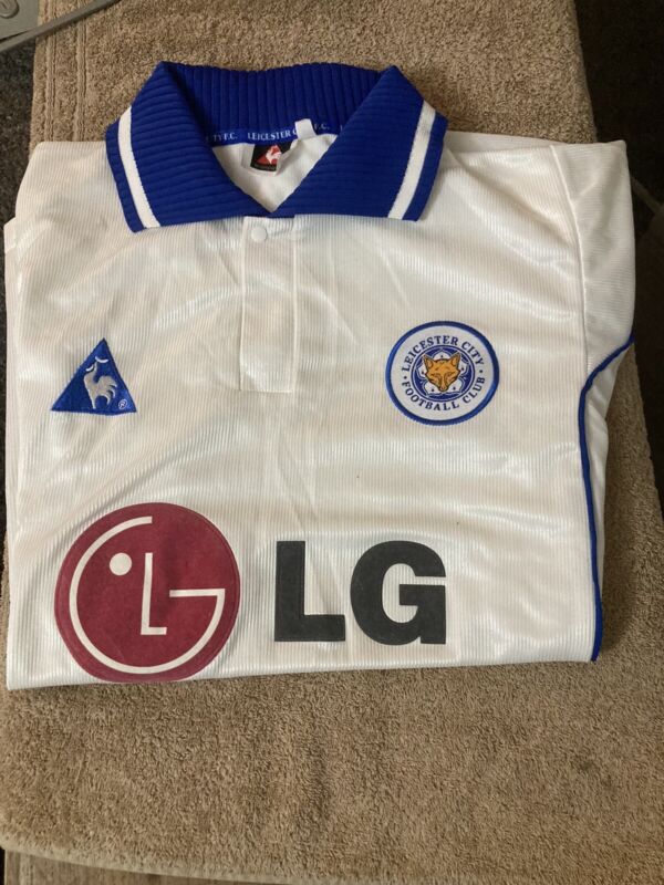 Official Le Coq Sportif Leicester City 2000 /Away Shirt -Medium. for sale on Ebay