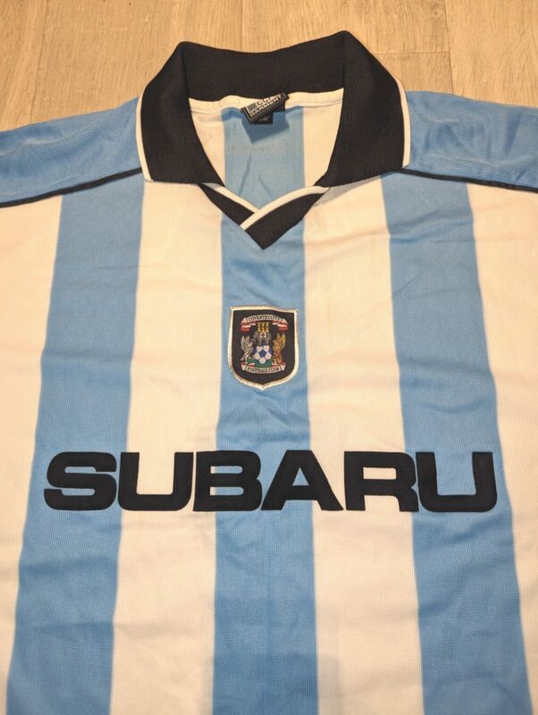 Coventry City Shirt 2000/2001 Premier League Retro for sale on Ebay