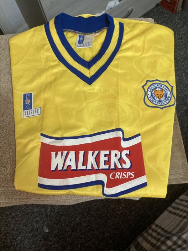 Rare Original Leicester City 1997/1998/Third Shirt VGC LARGE-PIT TO PIT (23 for sale on Ebay