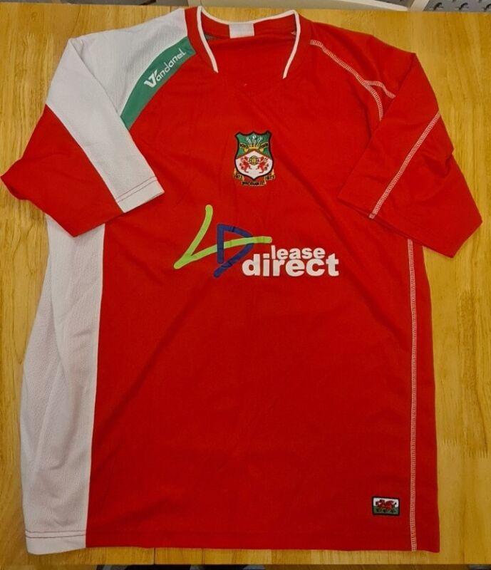 Wrexham Football Shirt 2007/08 Home XL for sale on Ebay