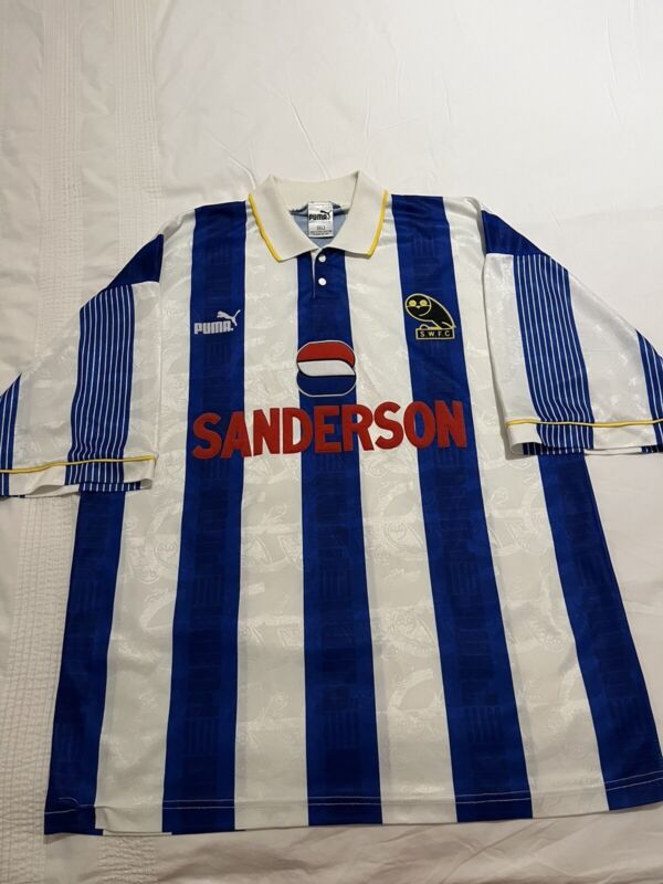 Sheffield Wednesday 1993/94 Home Shirt Puma King L for sale on Ebay