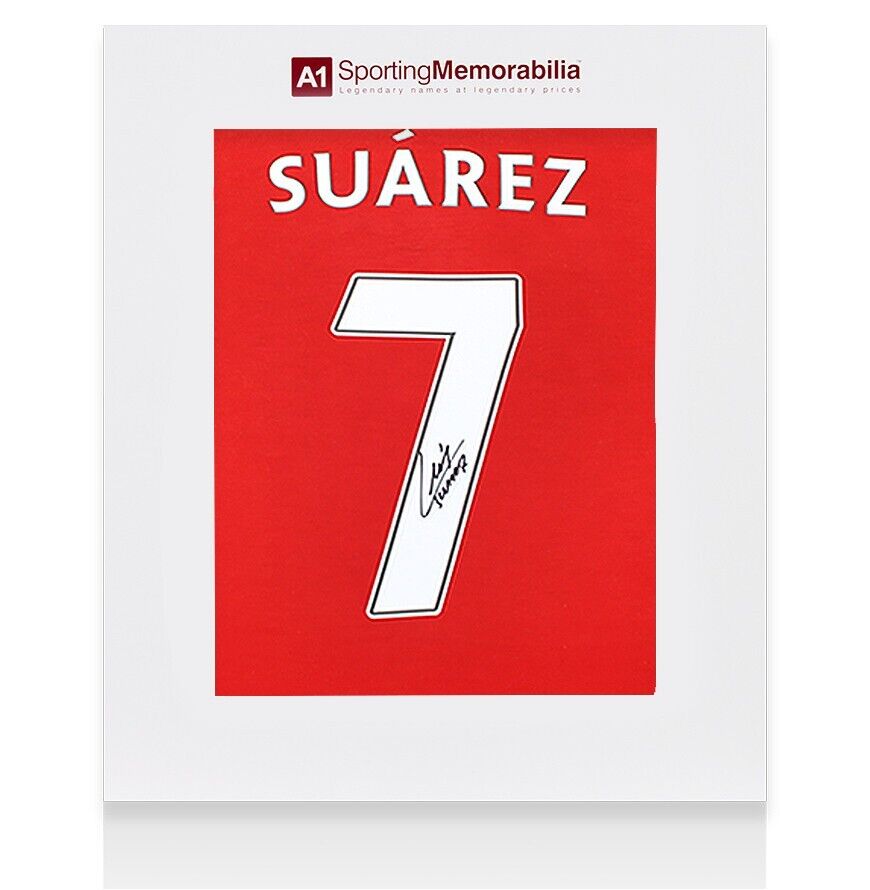 LUIS SUAREZ SIGNED LIVERPOOL SHIRT: HOME, 2012-13 - GIFT BOX for sale on Ebay