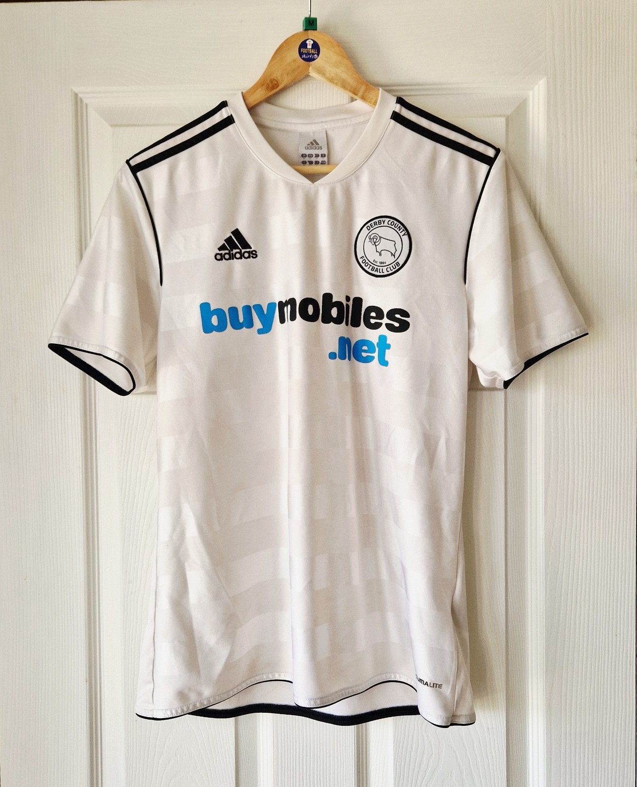 DERBY COUNTY RARE HOME FOOTBALL SHIRT JERSEY 2011/12 - ADULT MEDIUM  for sale on Ebay