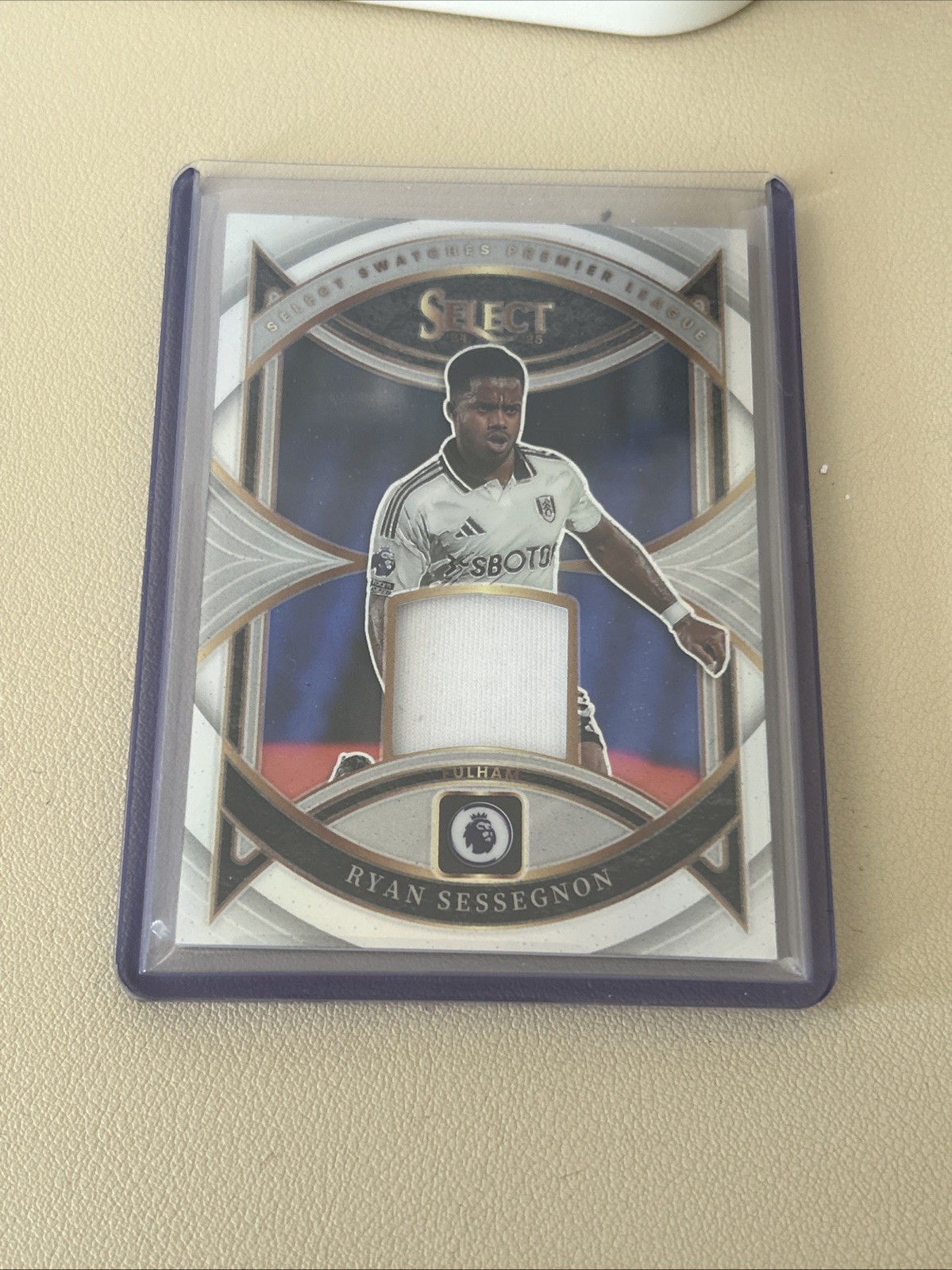 Panini Select Premier League 2024/25 Fulham Ryan Sessegnon Match Worn Patch for sale on Ebay