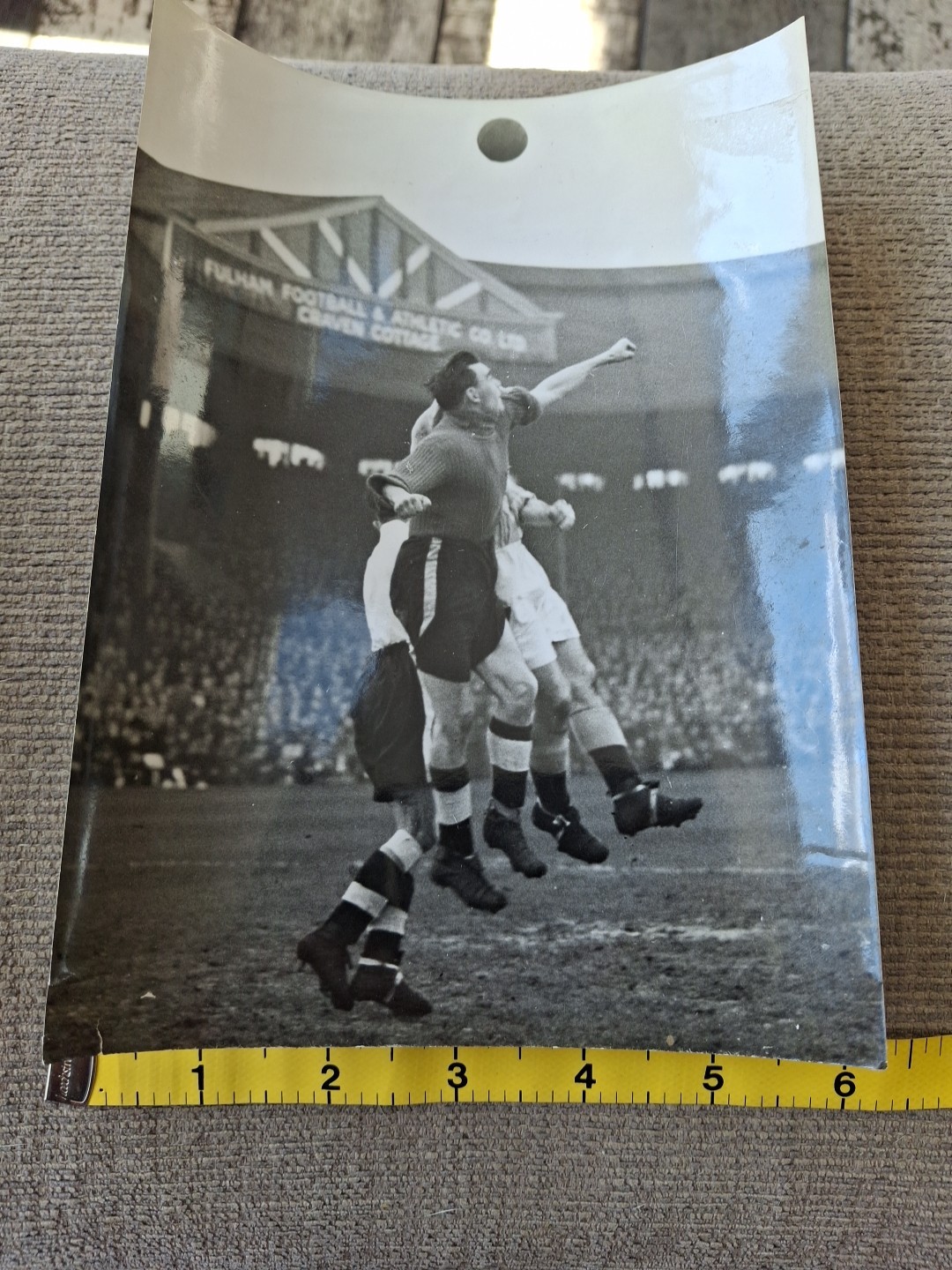 Original Press Photo - Fulham v Manchester City - 14/1/1950 for sale on Ebay