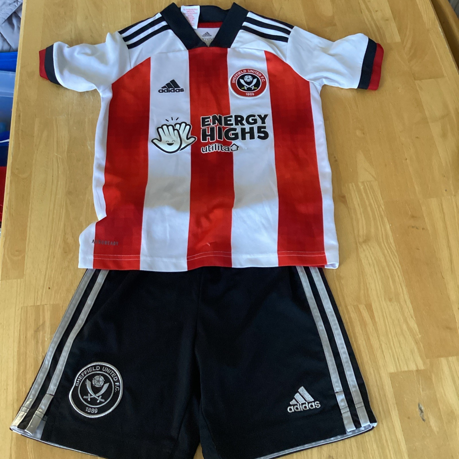 Sheffield United Football Kit Age 9-10 Years… for sale on Ebay