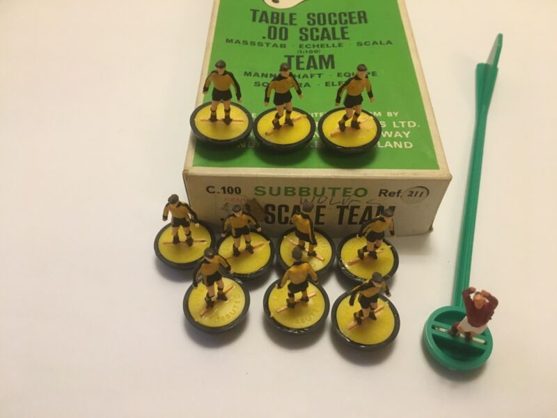 Subbuteo HW Team 211 Wolves Borussia Dortmund SUPERB CONDITION for sale on Ebay