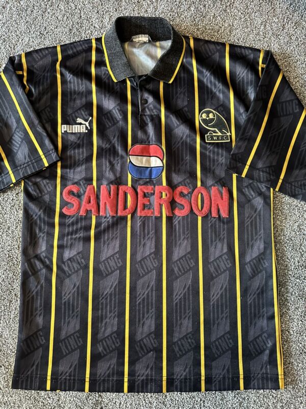 Rare Sheffield Wednesday Puma 1993 Swfc Away Shirt Medium M Mans for sale on Ebay