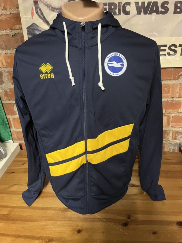 BNWT ERREA BRIGHTON & HOVE ALBION FOOTBALL TRAINING HOODIE ADULT SIZE LARGE for sale on Ebay