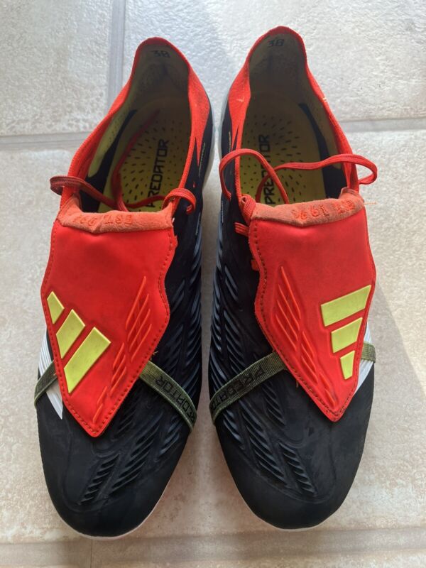 Adidas Predator Elite Fold over Tongue FG Football Boots Size Uk 10.5 ✅ for sale on Ebay