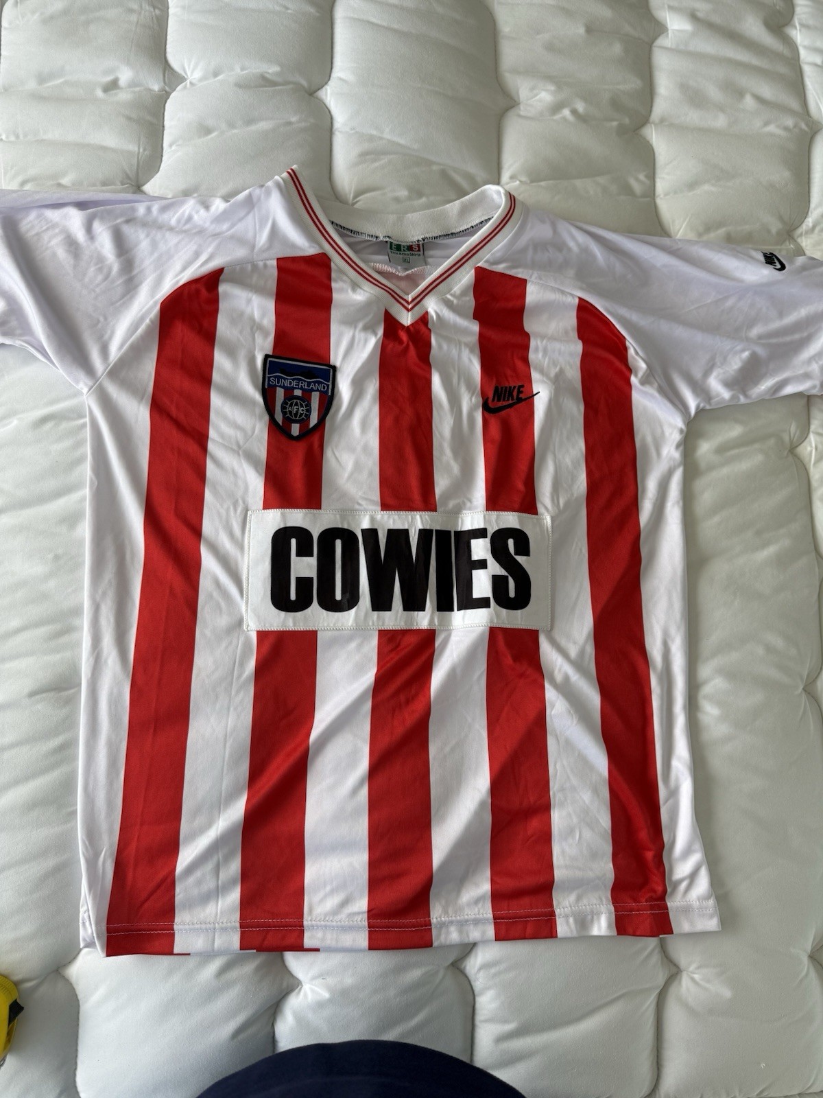 Sunderland AFC Replica Home Shirt Cowies 1984-85 XL for sale on Ebay