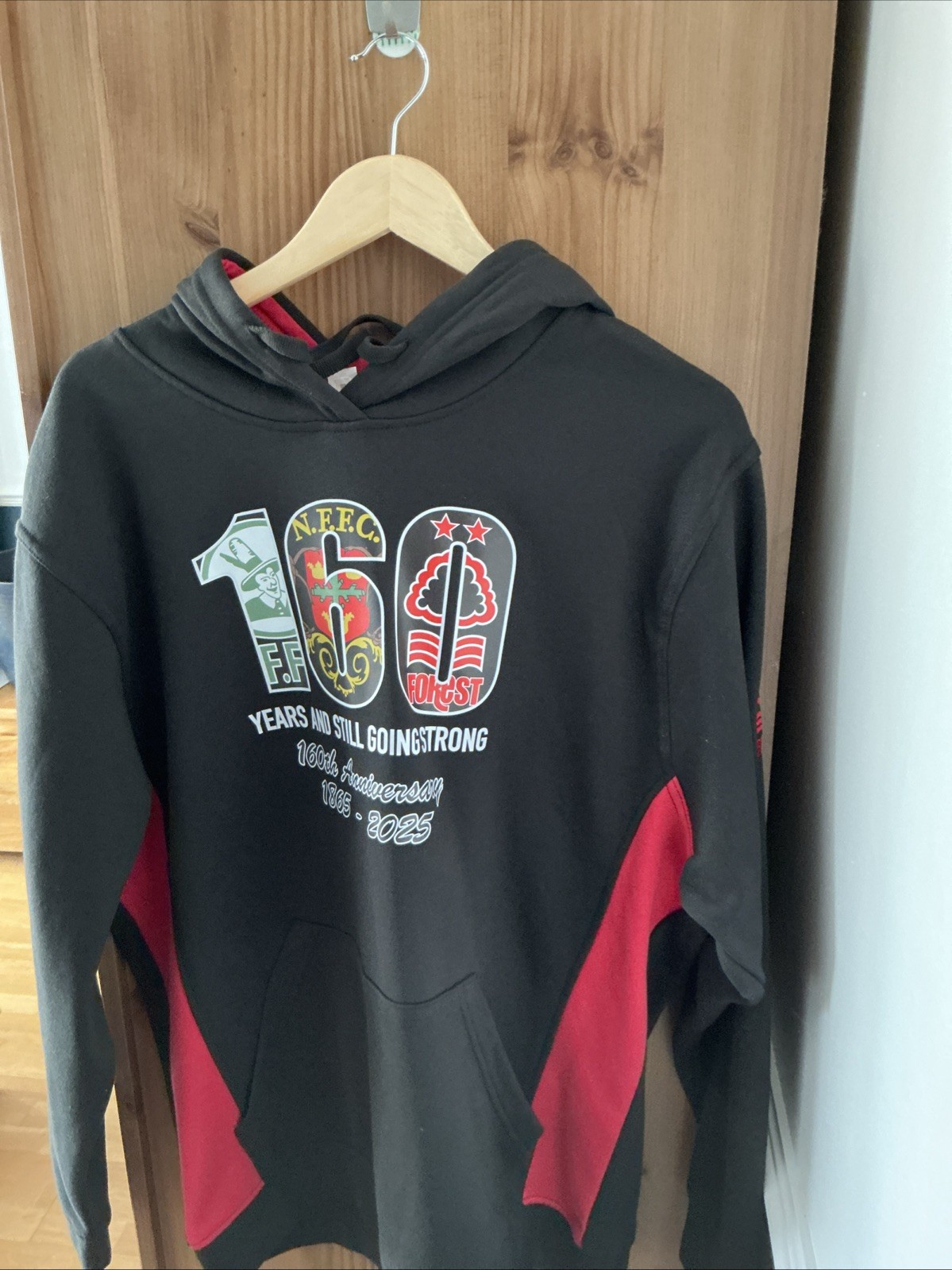 Nottingham Forest 160 Year Anniversary Hoody XL Never Worn for sale on Ebay