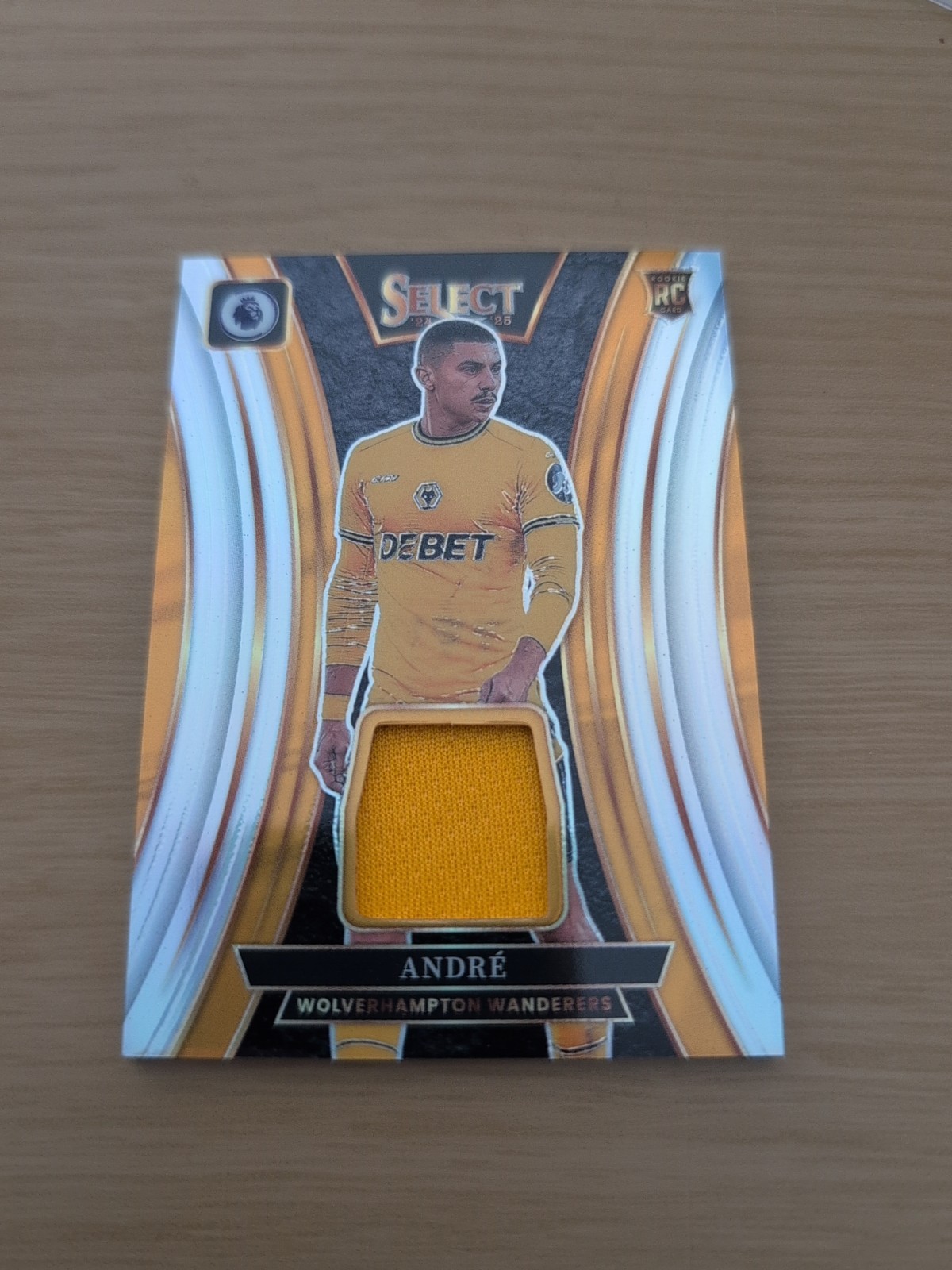 Andre RC Patch Wolves Panini Select Premier League 24-25 for sale on Ebay