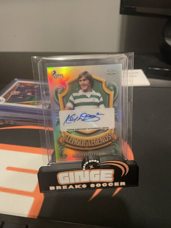 Kenny Dalglish League Legends Auto SPFL Chrome - Celtic  for sale on Ebay