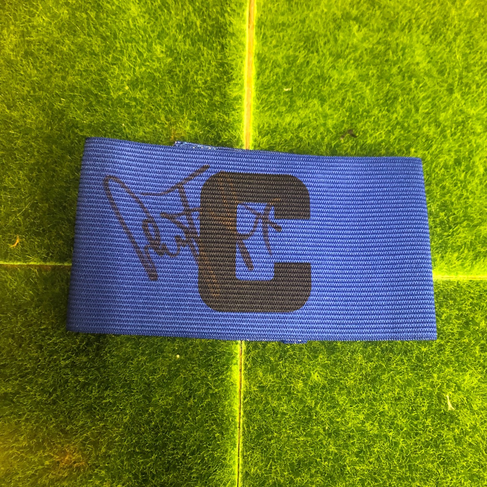 Duncan Ferguson Of Scotland, Newcastle & Everton Signed Captains Armband wCOA for sale on Ebay
