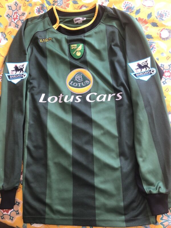Norwich City Green Football Shirt for sale on Ebay