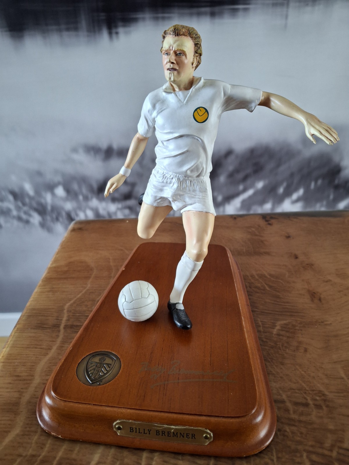 Leeds United  - Billy Bremner Statue / Figure for sale on Ebay