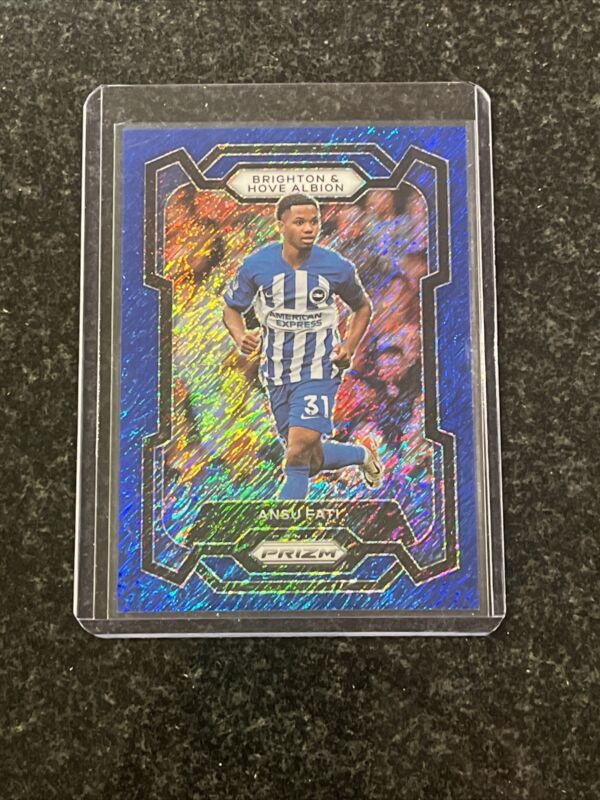 Ansu Fati /8 Blue Shimmer FOTL Panini Premier League Prizm 2023-24 Brighton for sale on Ebay
