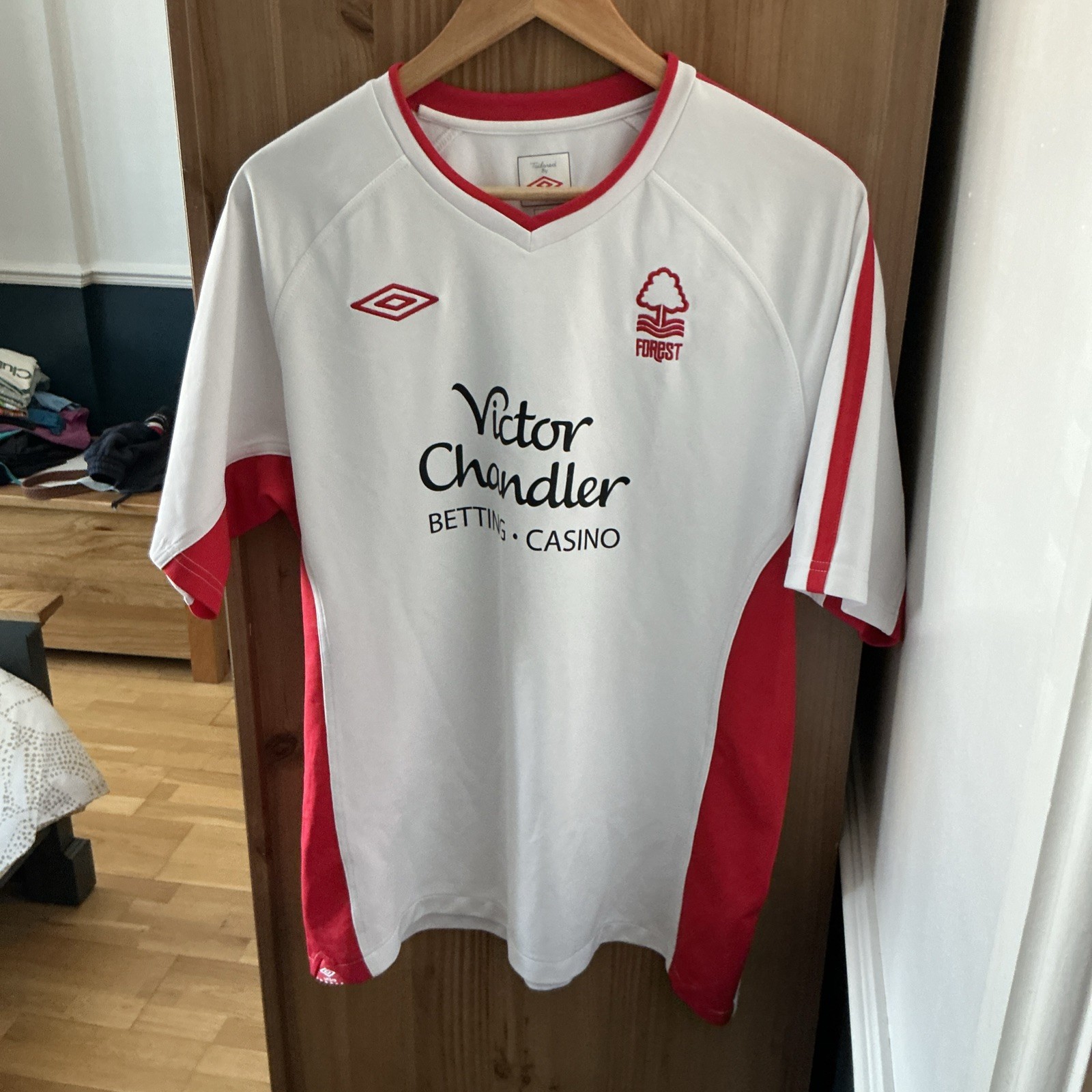 Nottingham Forest Umbro Away Shirt Large for sale on Ebay