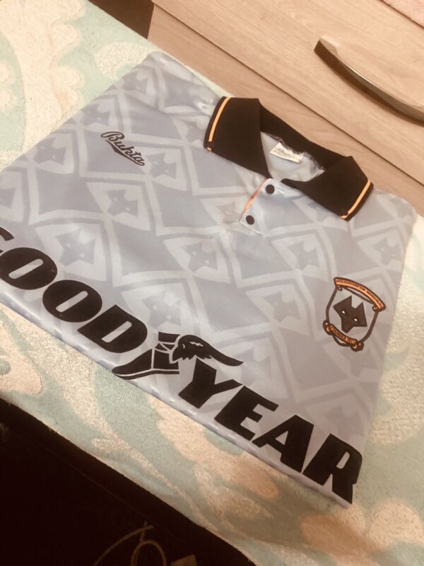 91/92 Wolves Away Shirt -                 BUKTA - Size X Large -immaculate for sale on Ebay