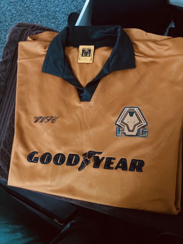 2000-02 WOLVES WANDERERS SHIRT L- Immaculate for sale on Ebay