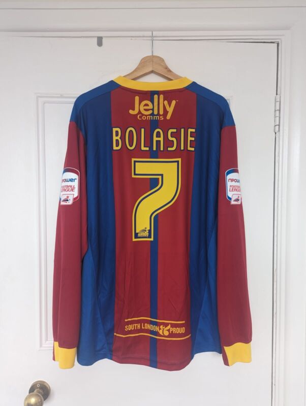Crystal Palace 2012/2013 Long Sleeve Home Football Shirt, BOLASIE 7, XL for sale on Ebay