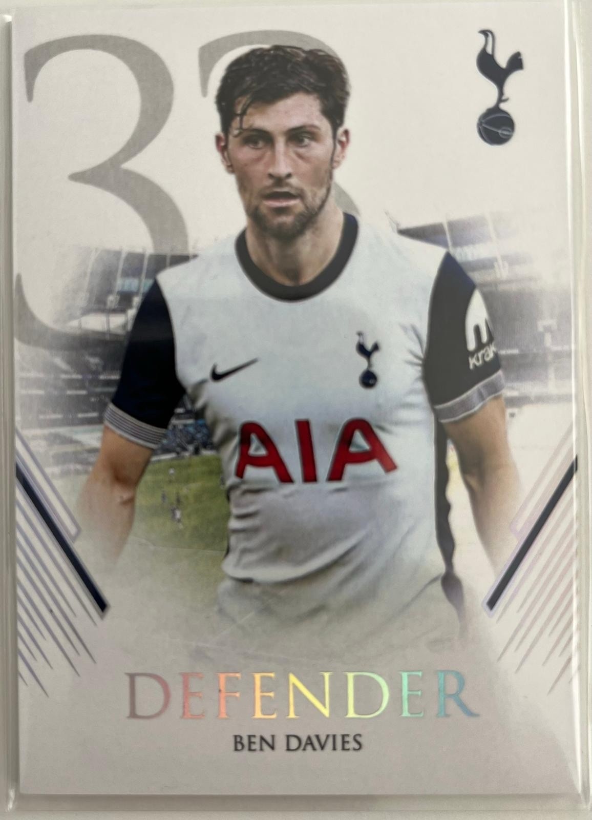2024/25 Futera Tottenham Hotspur Ben Davies 1/1 for sale on Ebay