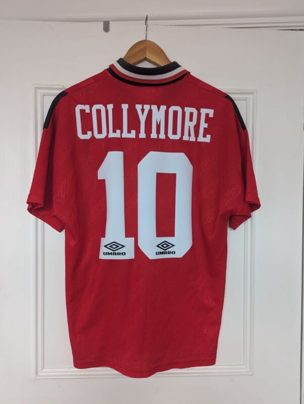 Nottingham Forest 1995/1996 Home Football Shirt, COLLYMORE 10, Medium for sale on Ebay