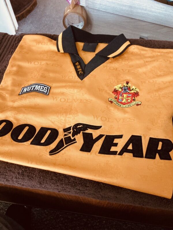 Wolves 1995 Home  shirt (Nutmeg).          Size - Medium - Immaculate Condition for sale on Ebay