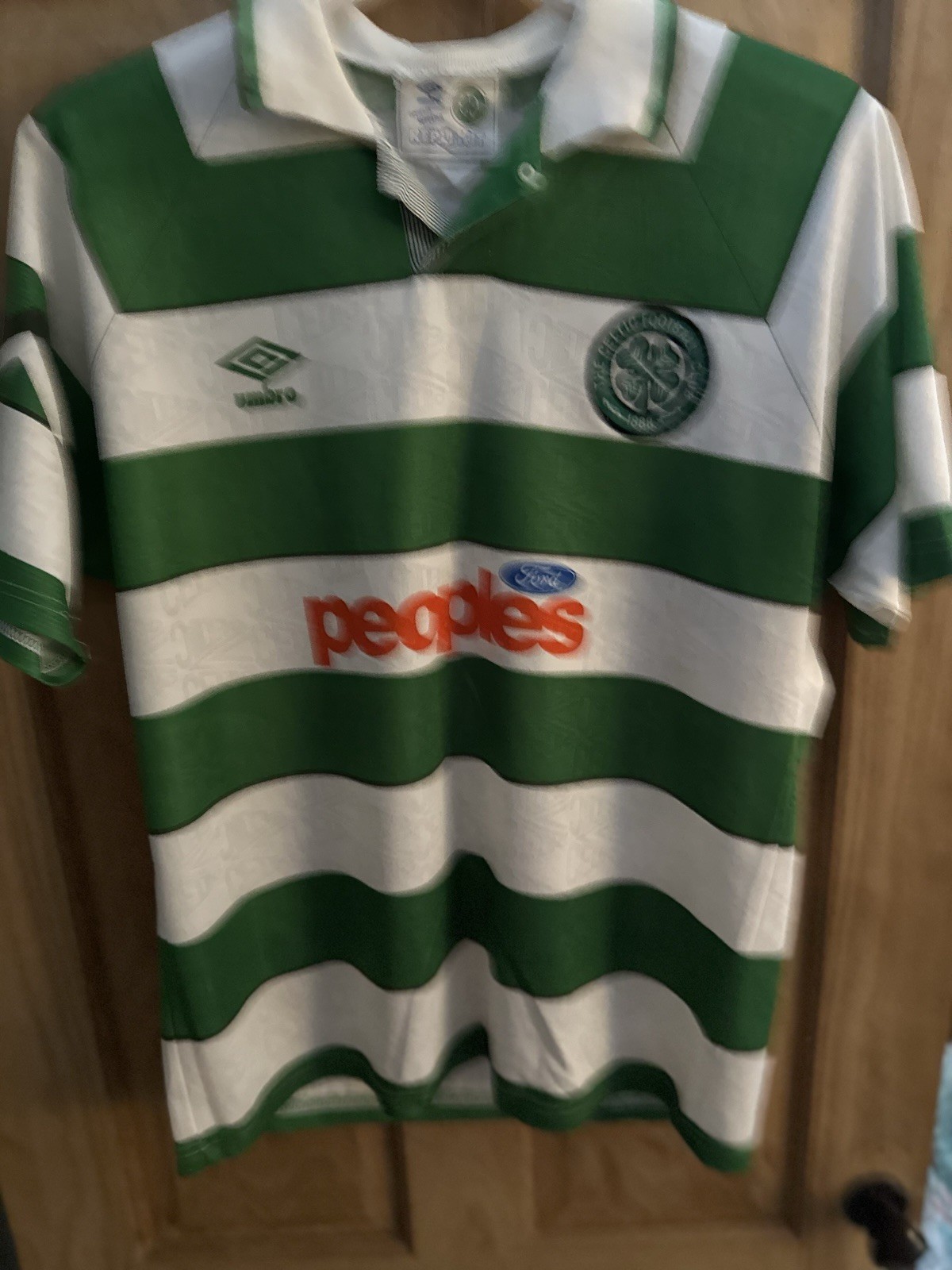 Celtic Football Shirt Size Large 1991/92 for sale on Ebay