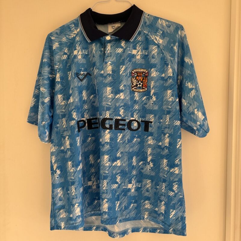 Mens Vintage 1992-94 Coventry City Home Ribero Football Shirt  (XL) Jersey for sale on Ebay