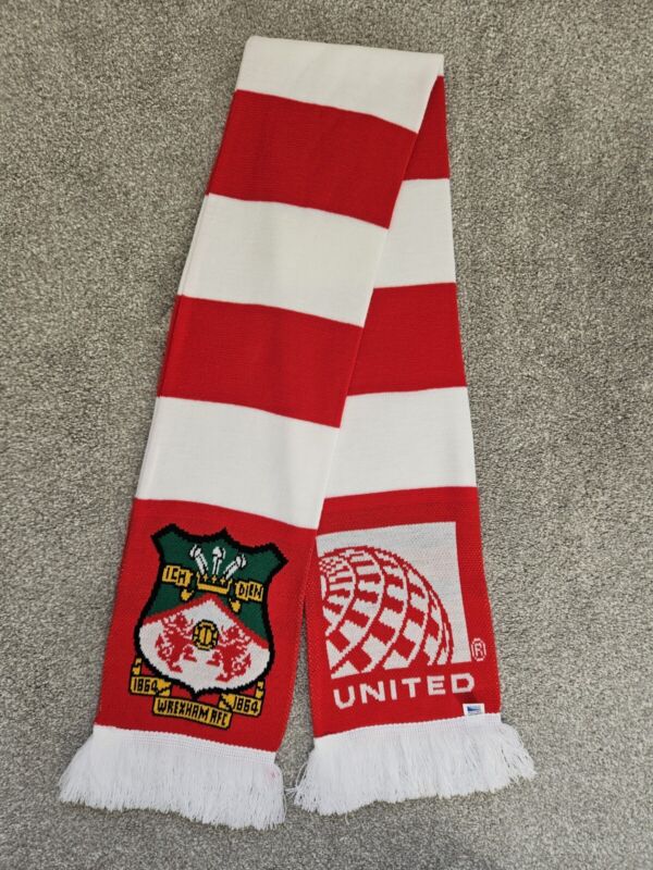 Wrexham AFC Scarf - Limited Edition (New) for sale on Ebay