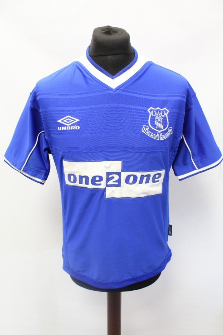 Men's UMBRO Everton FC 1999-2000 Vintage Home Blue Jersey Size M - S34 for sale on Ebay