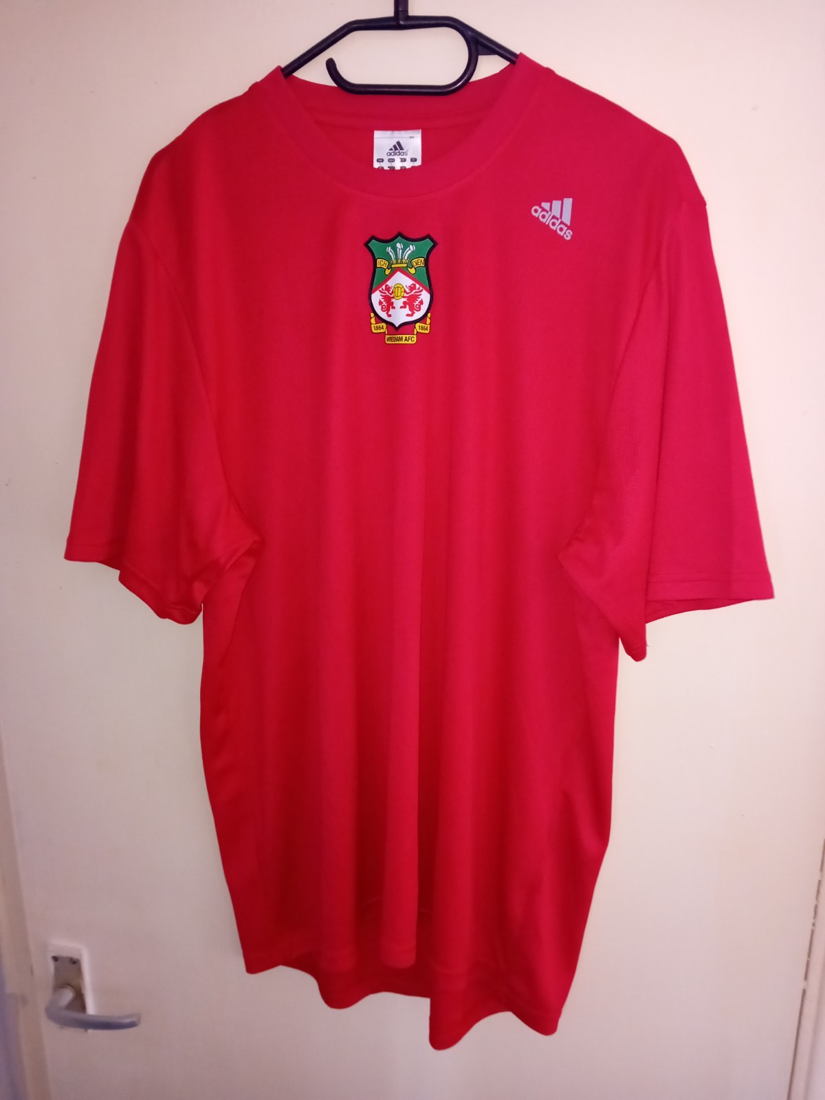 Adidas Wrexham FC Training Shirt Top Size Large *Stunning* for sale on Ebay