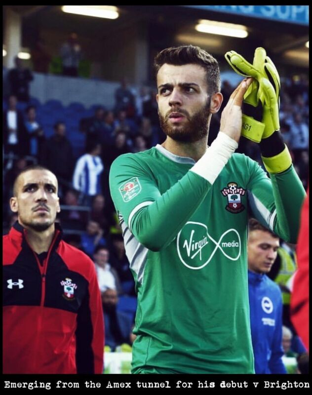 Angus Gunn Match Worn Goalkeeper Gloves -Norwich City - Scotland - Southampton for sale on Ebay