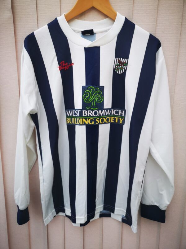 Vintage Retro West Brom FC Shirt Building Society 38
