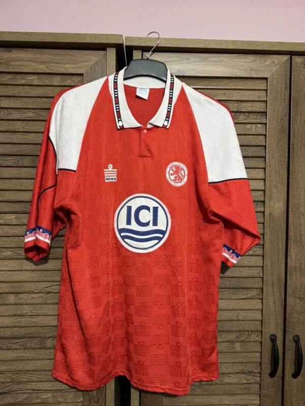 Middlesbrough Home Shirt - 1992 - 1994 Large / Extra Large 23” P2P for sale on Ebay