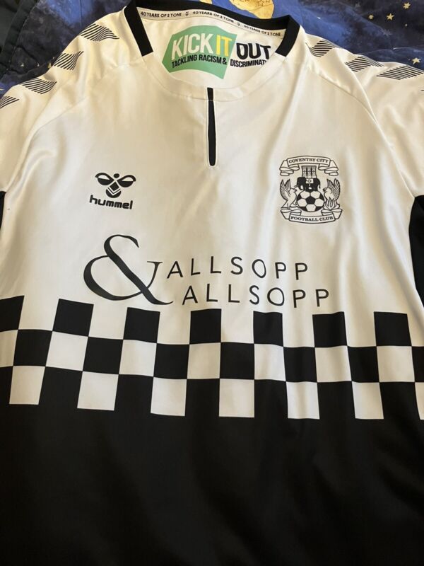 COVENTRY CITY COMMEMORATIVE SKA/2 TONE 40 YEAR ANNIVERSARY SHIRT - XL for sale on Ebay