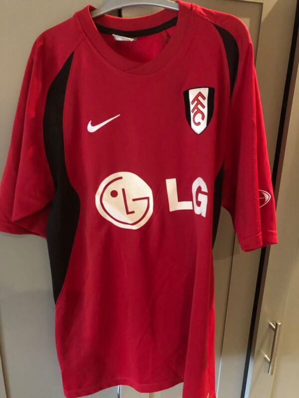 Fulham FC second shirt from 2005. excellent condition size medium for sale on Ebay