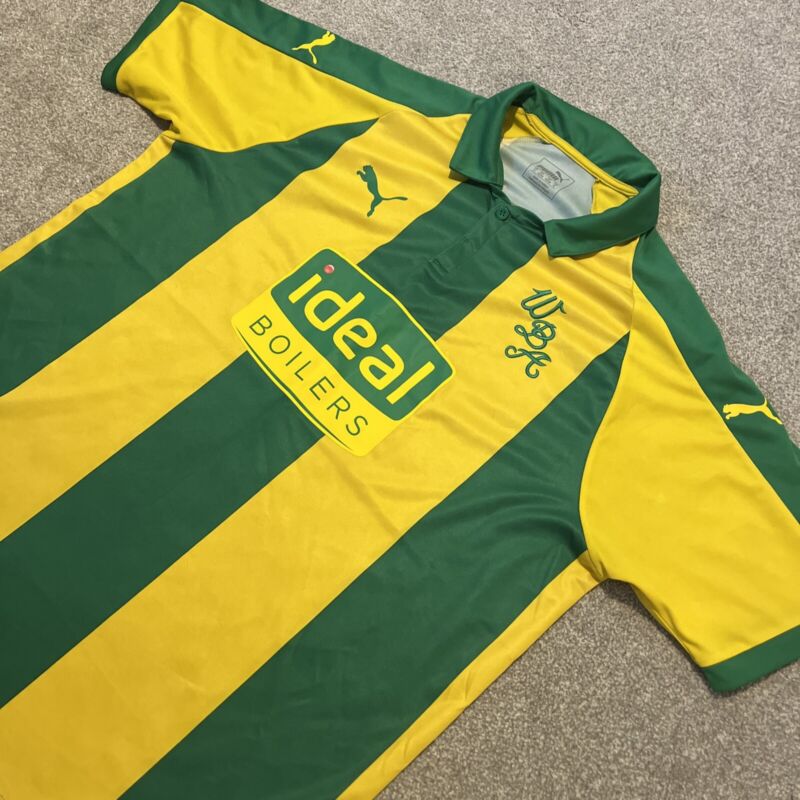 WEST BROMWICH BROM ALBION 2018/19 AWAY FOOTBALL SHIRT PUMA Extra Large XL for sale on Ebay