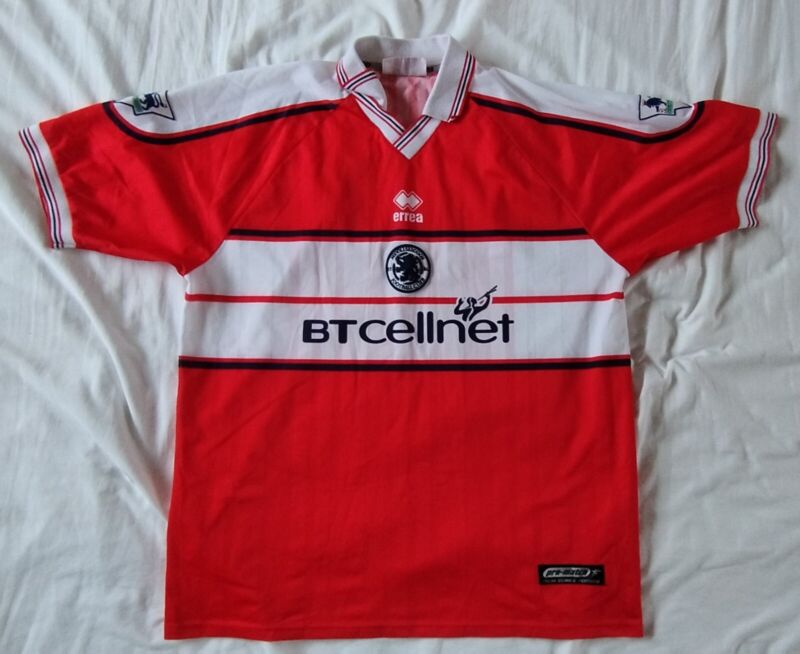 Middlesbrough football shirt XXL 2000-01 Home Alen Boksic #11 for sale on Ebay