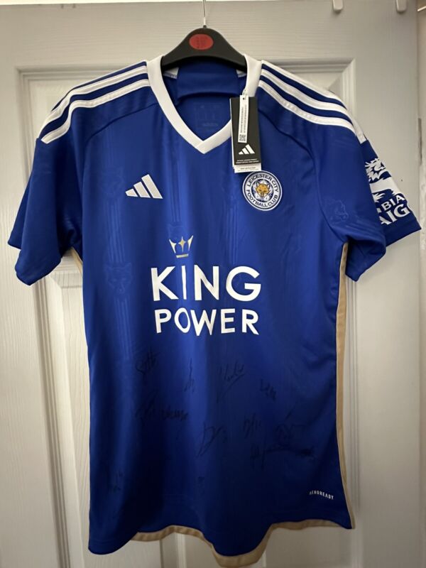 Leicester City FC Signed Shirt 23/24 for sale on Ebay