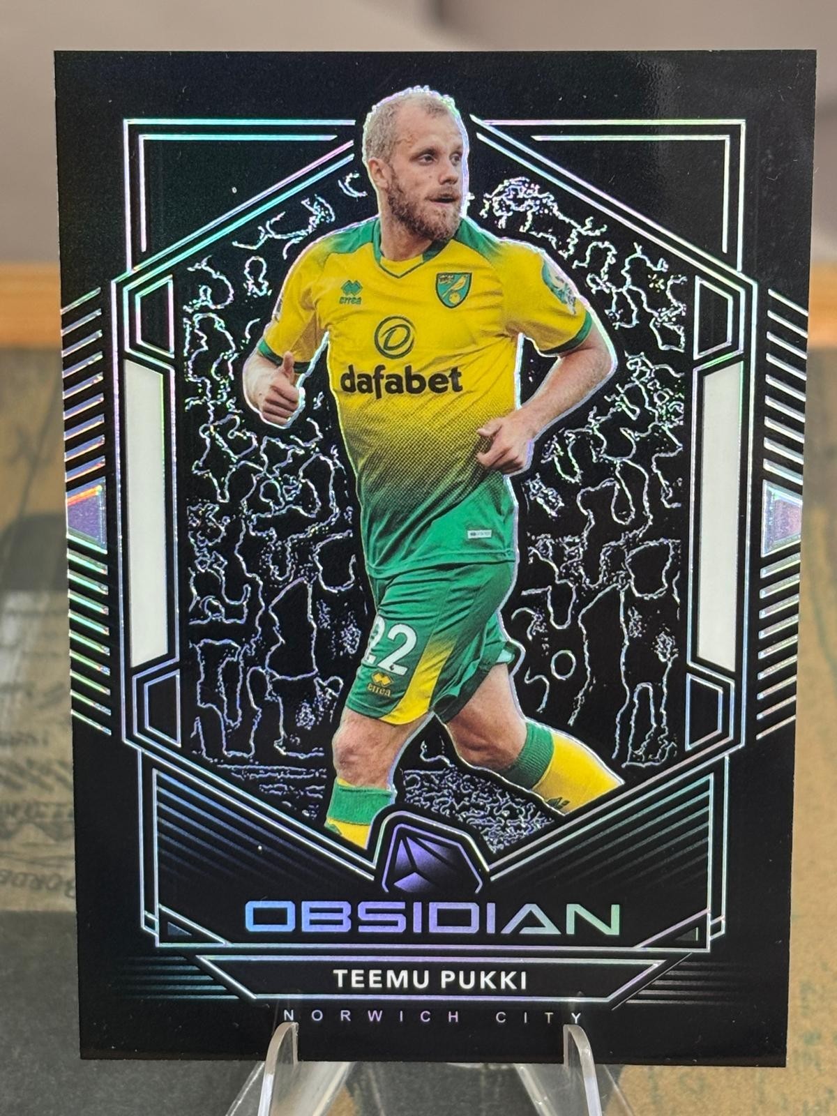 2019-20 Panini Obsidian Teemu Pukki Norwich City /165 excellent condition for sale on Ebay