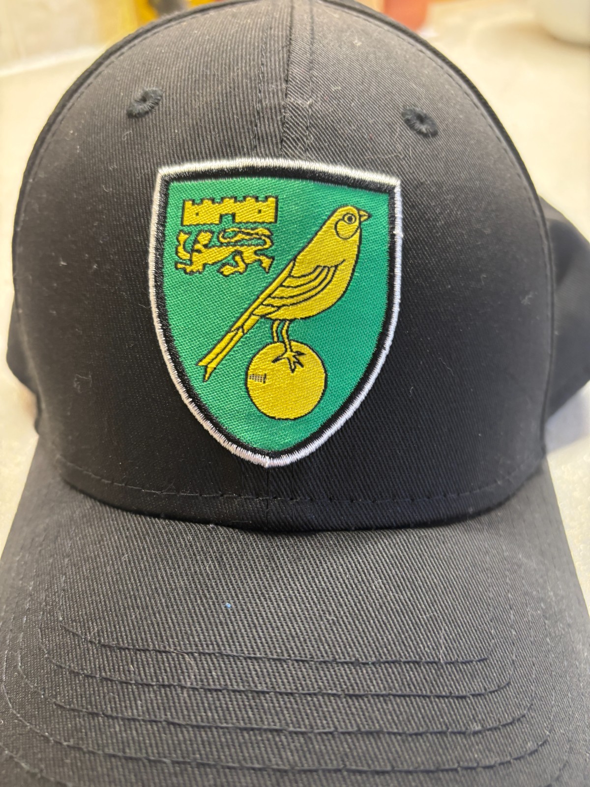 Norwich City FC brand new baseball cap for sale on Ebay